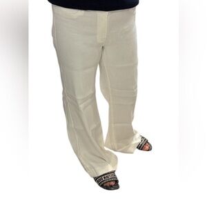 Hudson linen pants in a Jean looking style
